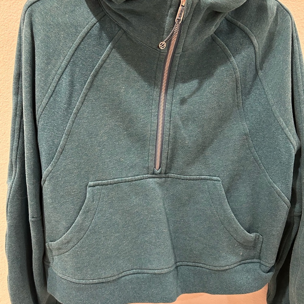 Women's Teal Hoodie Sweater
